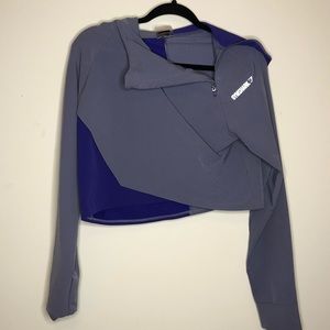 Gymshark Color Block Cropped Hoodie